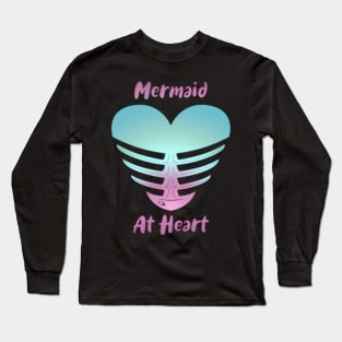 Pastel Goth Mermaid at Heart Long Sleeve T-Shirt